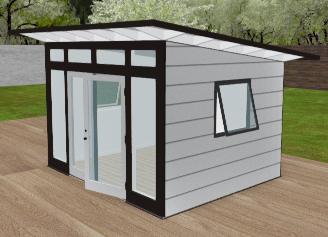 Load image into Gallery viewer, Studio-Shed Solitude 10' × 12'
