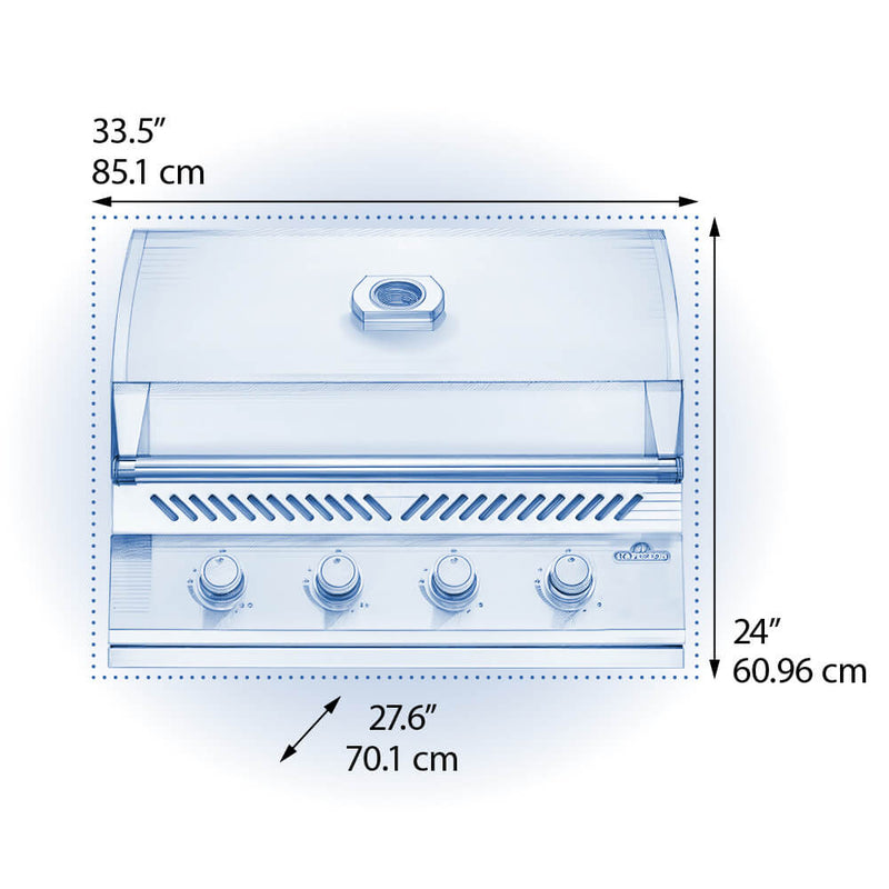 Load image into Gallery viewer, Napoleon Built-In 500 Series 32-Inch Gas Grill
