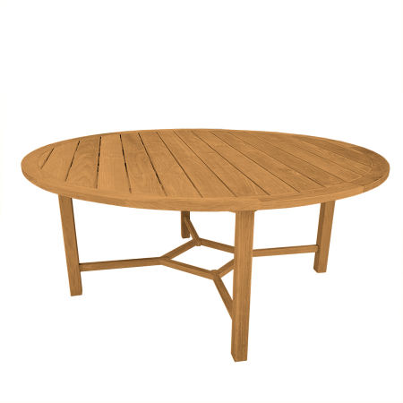 Load image into Gallery viewer, XL Round Teak Table Restoration Service Marin Backyards
