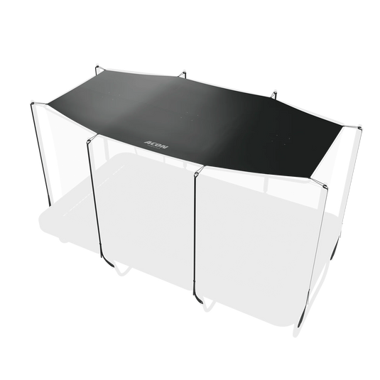 ACON HD Shade for rectangular trampolines