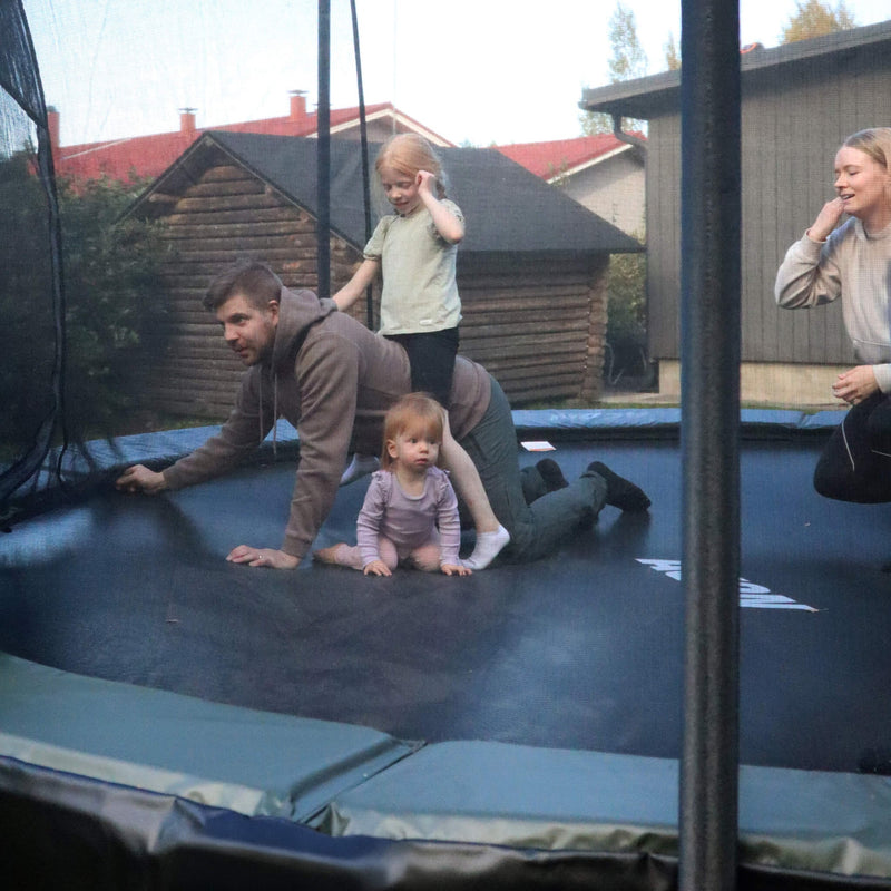 Load image into Gallery viewer, ACON Air 12ft Round Trampoline with Safety Net and Ladder, GEN 2.0
