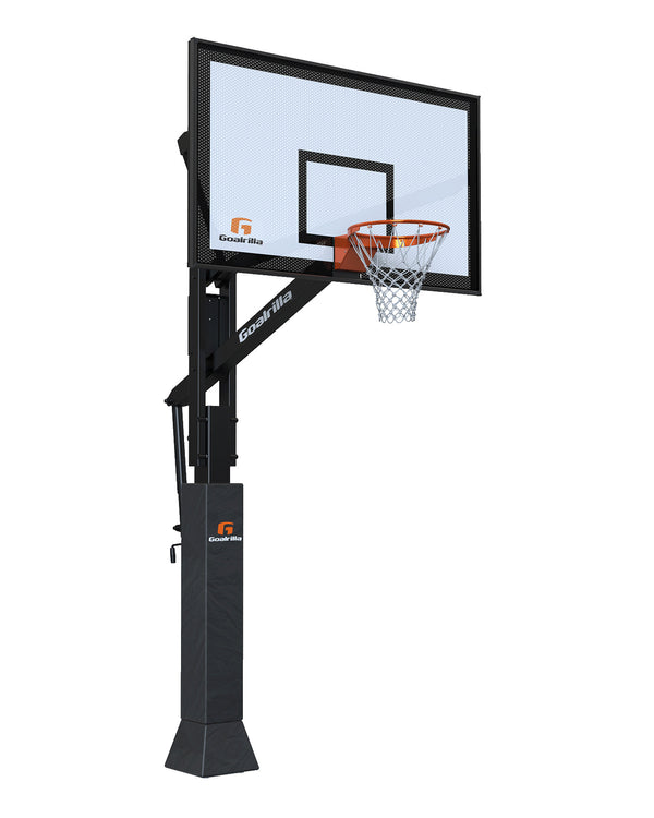 Load image into Gallery viewer, Goalrilla FT72 - 72" In-Ground Perforated Steel Backboard
