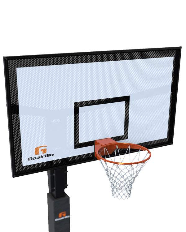 Load image into Gallery viewer, Goalrilla FT72 - 72" In-Ground Perforated Steel Backboard
