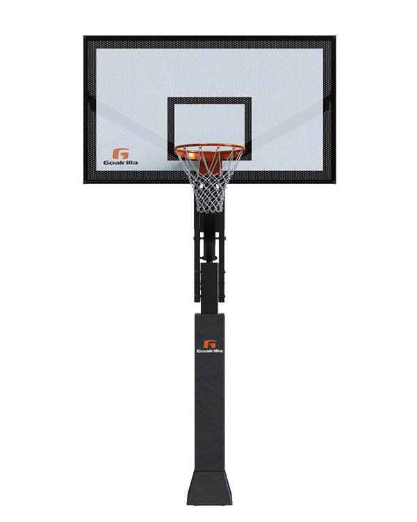 Load image into Gallery viewer, Goalrilla FT72 - 72" In-Ground Perforated Steel Backboard
