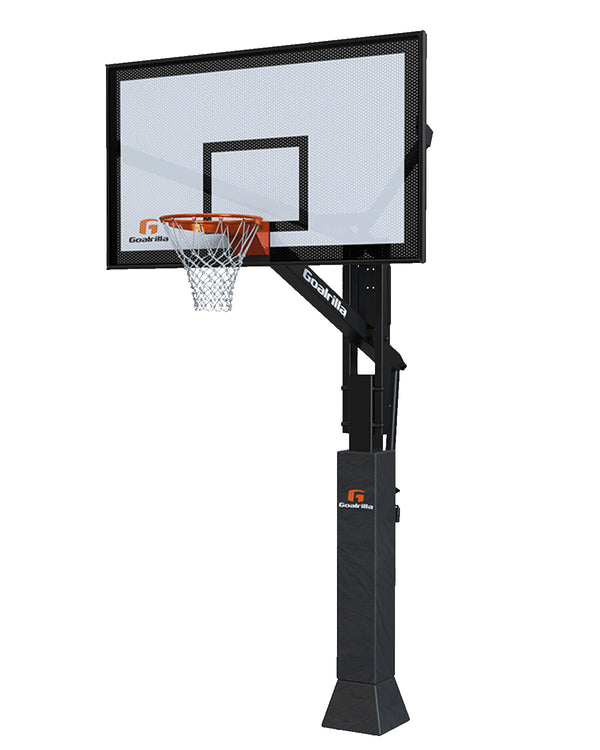 Load image into Gallery viewer, Goalrilla FT72 - 72" In-Ground Perforated Steel Backboard
