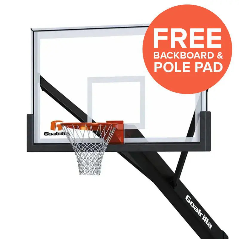 Load image into Gallery viewer, Goalrilla 72" - Fixed Height - Glass
