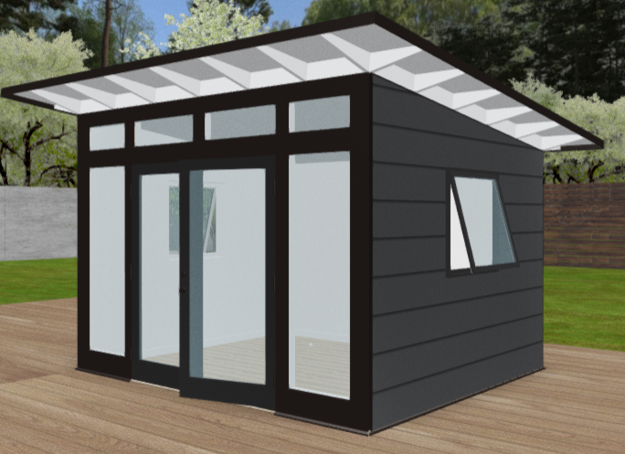 Load image into Gallery viewer, Studio-Shed Solitude 10' × 12'
