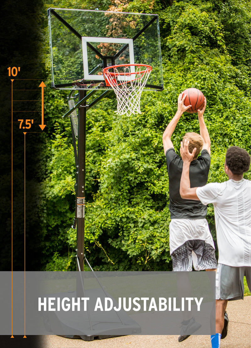 Load image into Gallery viewer, SilverBack Portable Basketball Hoop 50"
