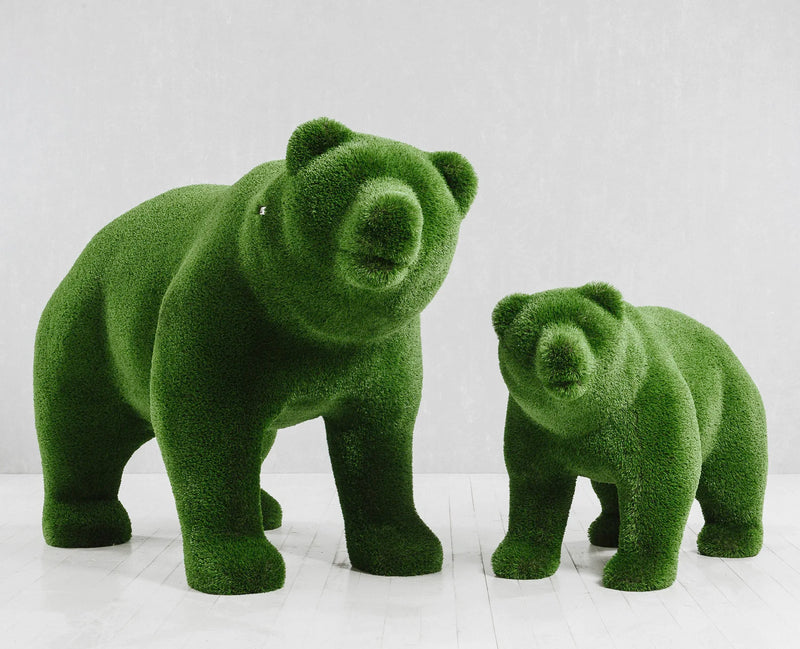 Load image into Gallery viewer, Topiary Small Grass Bear
