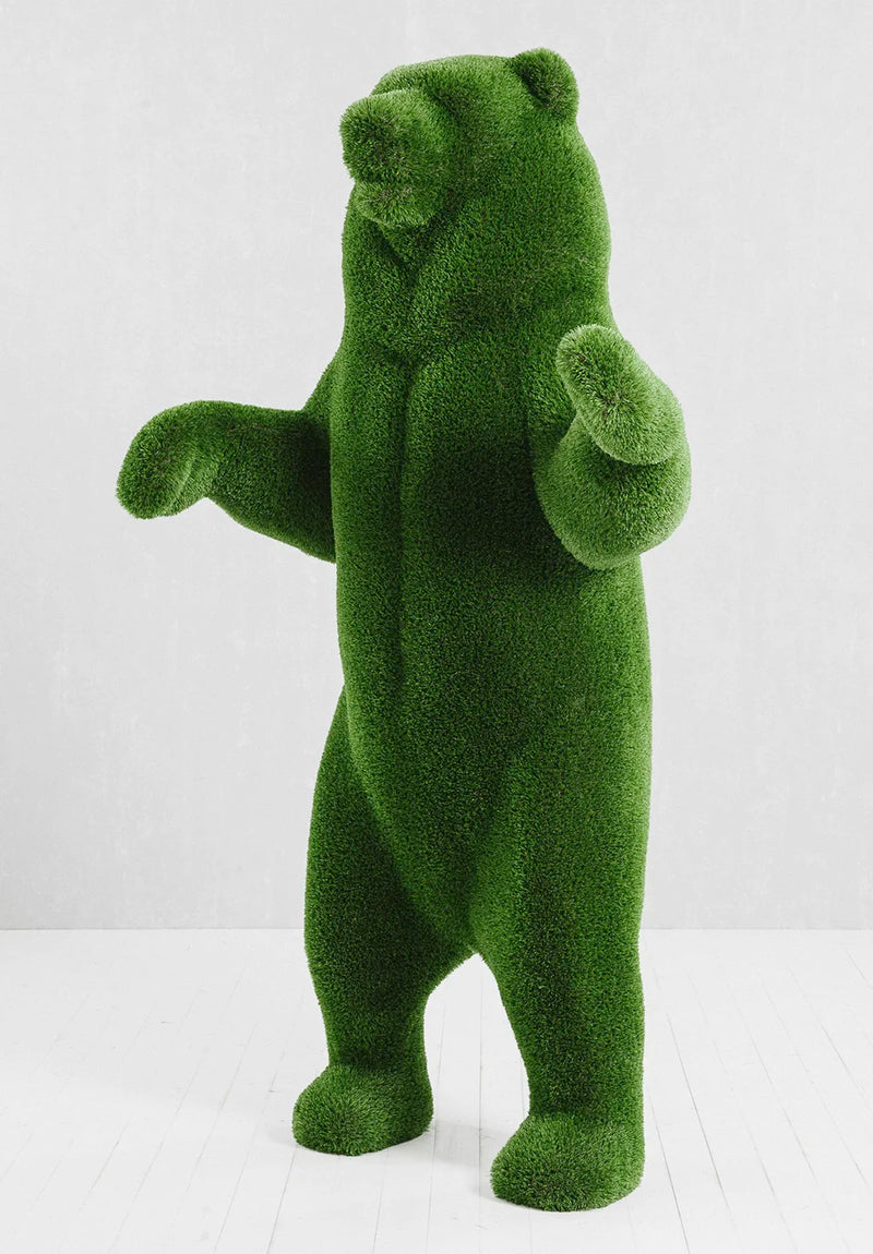 Load image into Gallery viewer, Topiary Large Grass Bear

