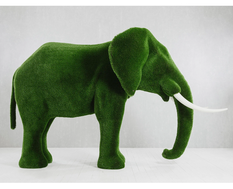 Load image into Gallery viewer, Topiary Large Elephant
