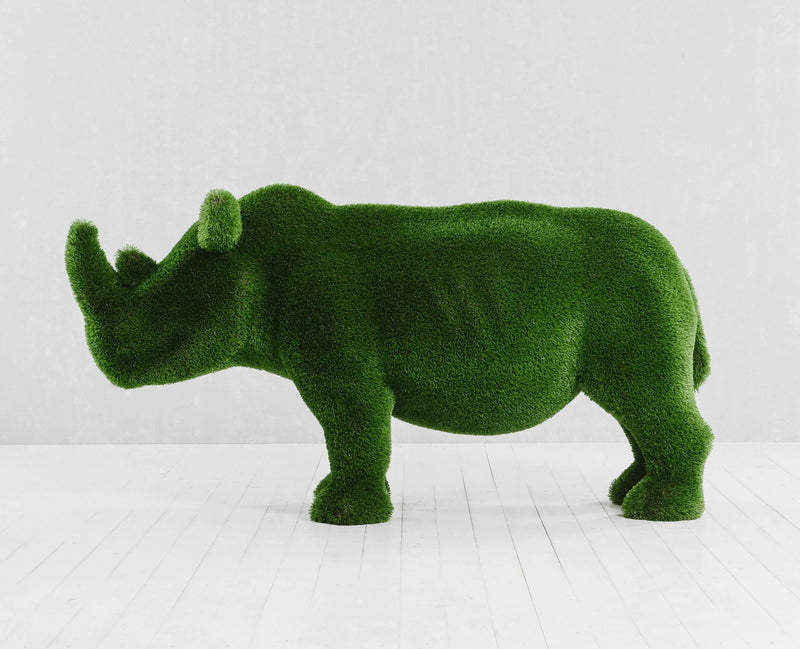 Load image into Gallery viewer, Topiary Small Rhinoceros
