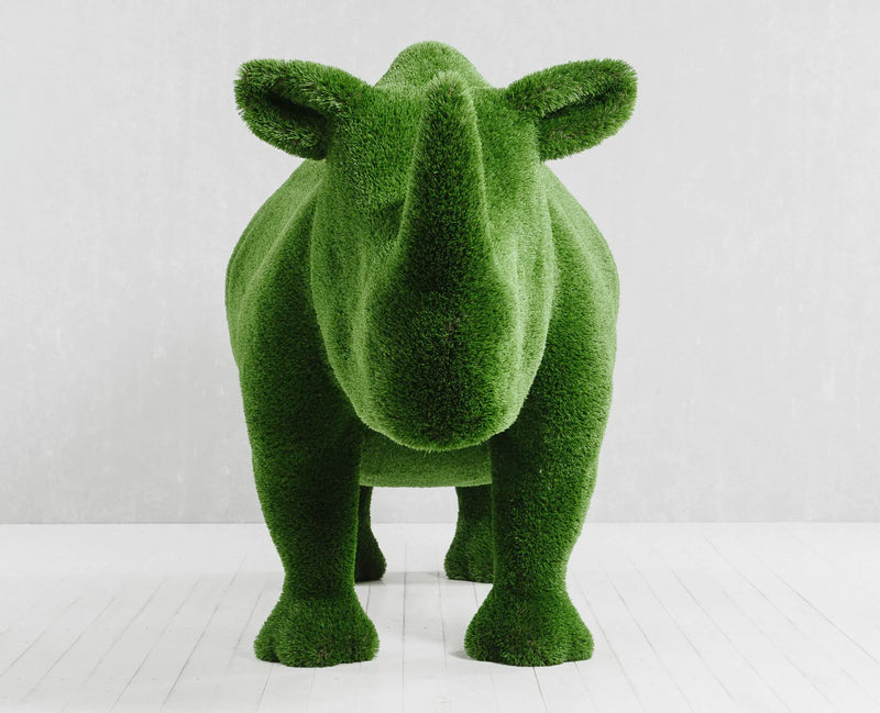 Load image into Gallery viewer, Topiary Small Rhinoceros
