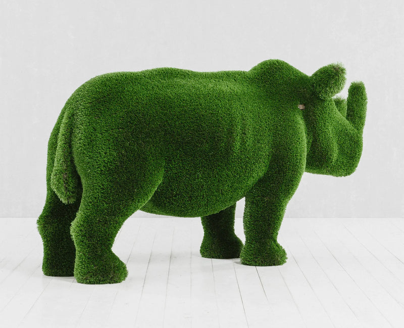Load image into Gallery viewer, Topiary Small Rhinoceros
