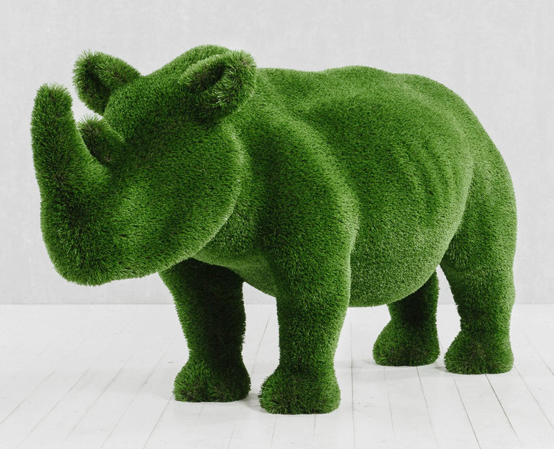 Load image into Gallery viewer, Topiary Small Rhinoceros
