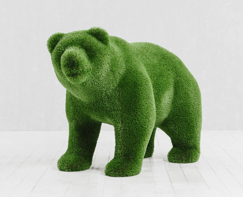 Load image into Gallery viewer, Topiary Small Grass Bear
