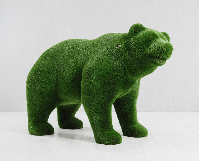 Load image into Gallery viewer, Topiary Small Grass Bear
