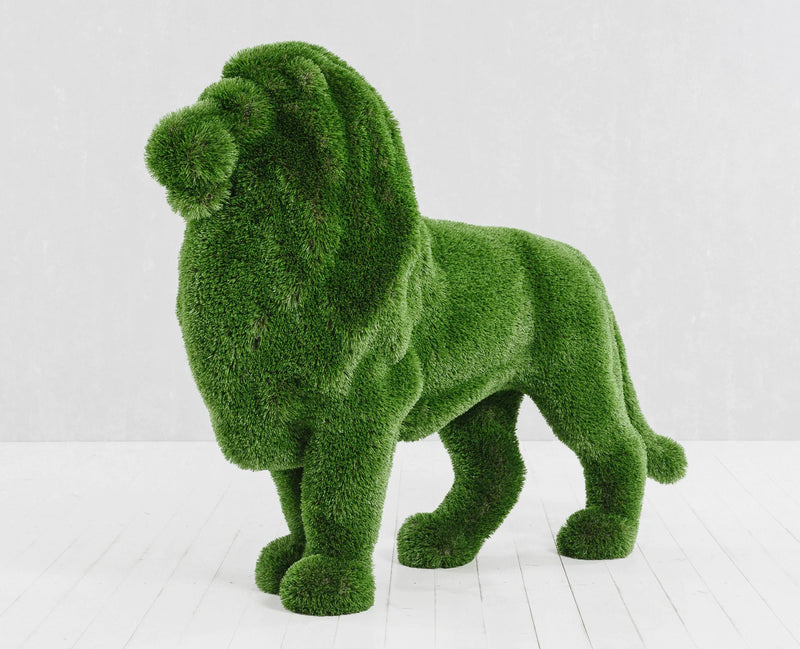Load image into Gallery viewer, Topiary Standing Lion
