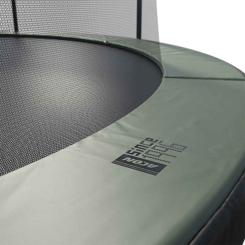 Load image into Gallery viewer, ACON Air 12ft Premium Trampoline  with Net and Ladder Details 1 Marin Backyards
