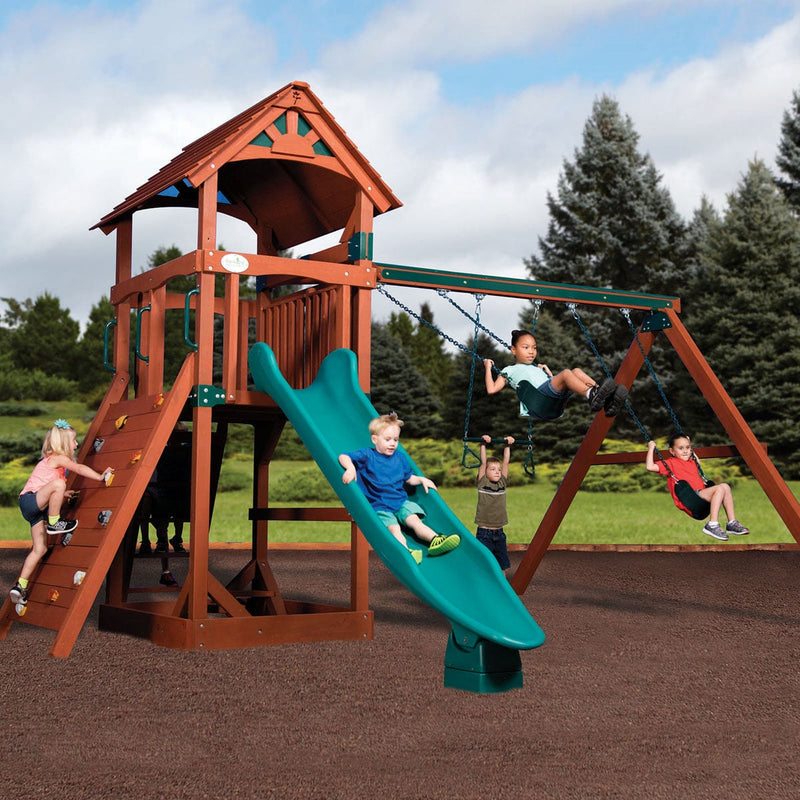 Load image into Gallery viewer, Swing Set Assembly Services 2 Marin Backyards
