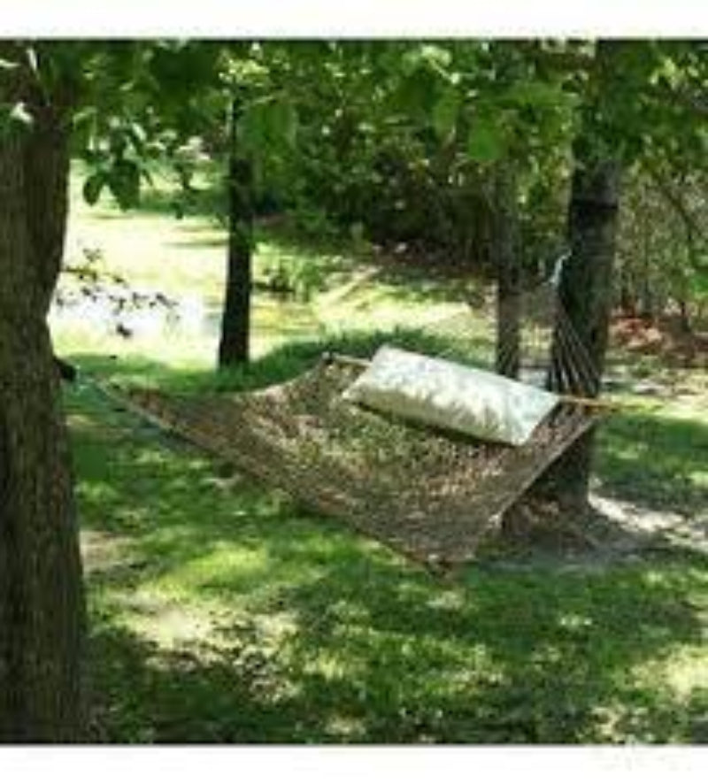 Load image into Gallery viewer, Carolina Hammocks Large WeatherSmart® Rope Hammock Antique Brown 3
