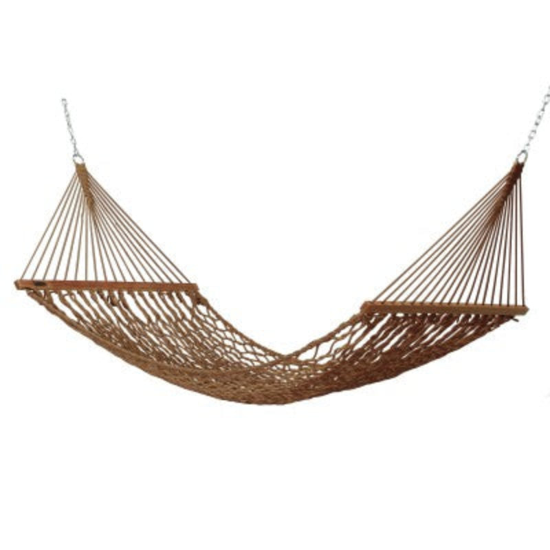Load image into Gallery viewer, Carolina Hammocks Large WeatherSmart® Rope Hammock Antique Brown 1

