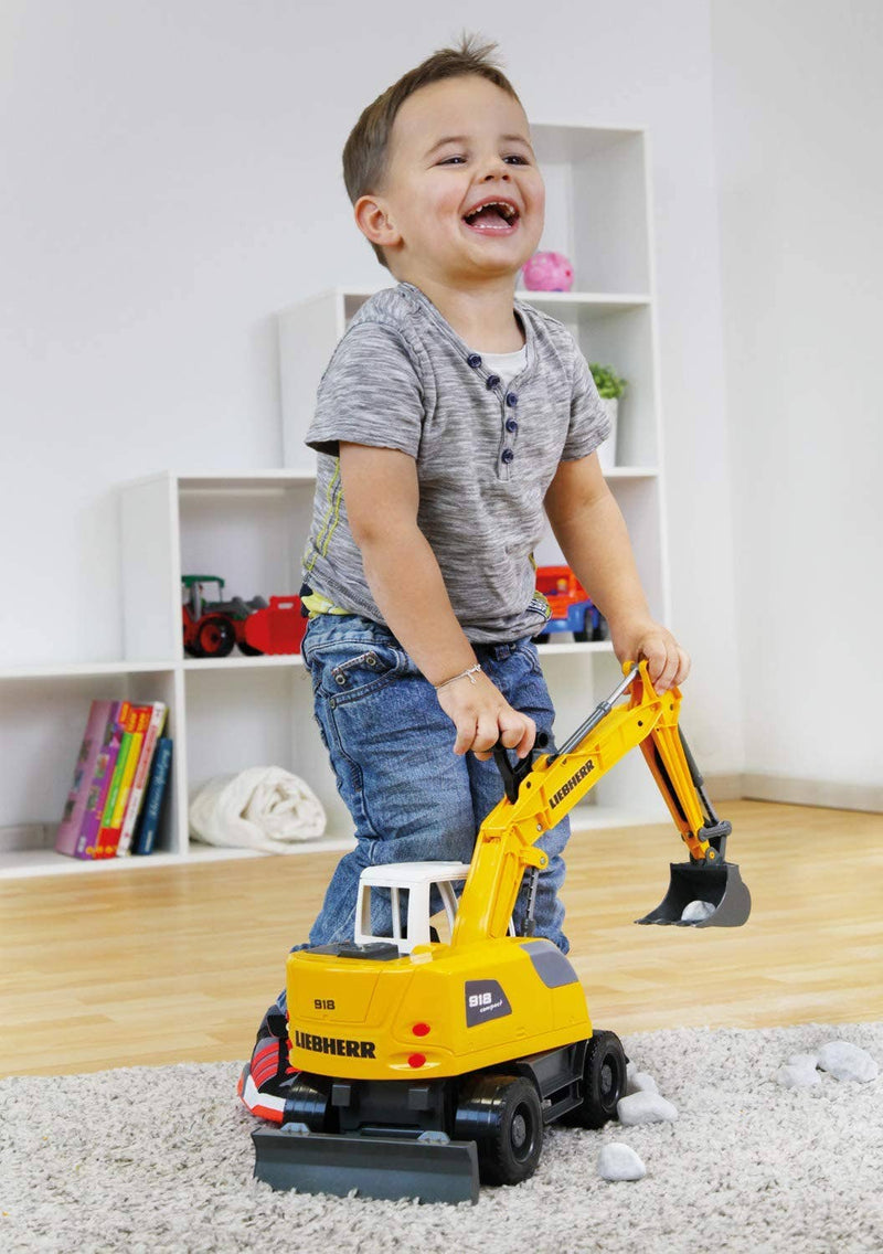 Load image into Gallery viewer, Excavator Toy Truck Liebherr In Action Marin Backyards
