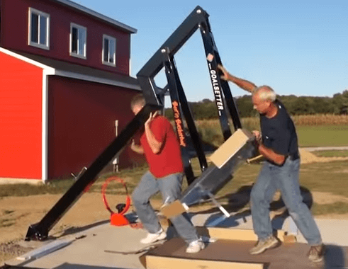 Load image into Gallery viewer, Goalsetter In-Ground Basketball Hoop Installation 2
