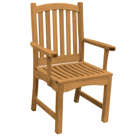Load image into Gallery viewer, Teak Arm Chair Restoration Service Marin Backyards
