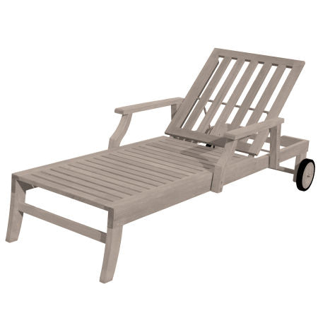 Load image into Gallery viewer, Teak Chaise Restoration Service Marin Backyards Gray
