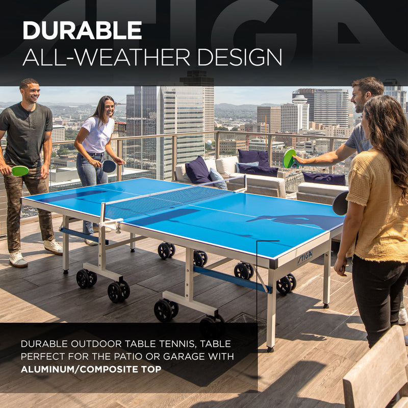 Load image into Gallery viewer, Outdoor Table Tennis STIGA XTR PRO t8576w Marin Backyards
